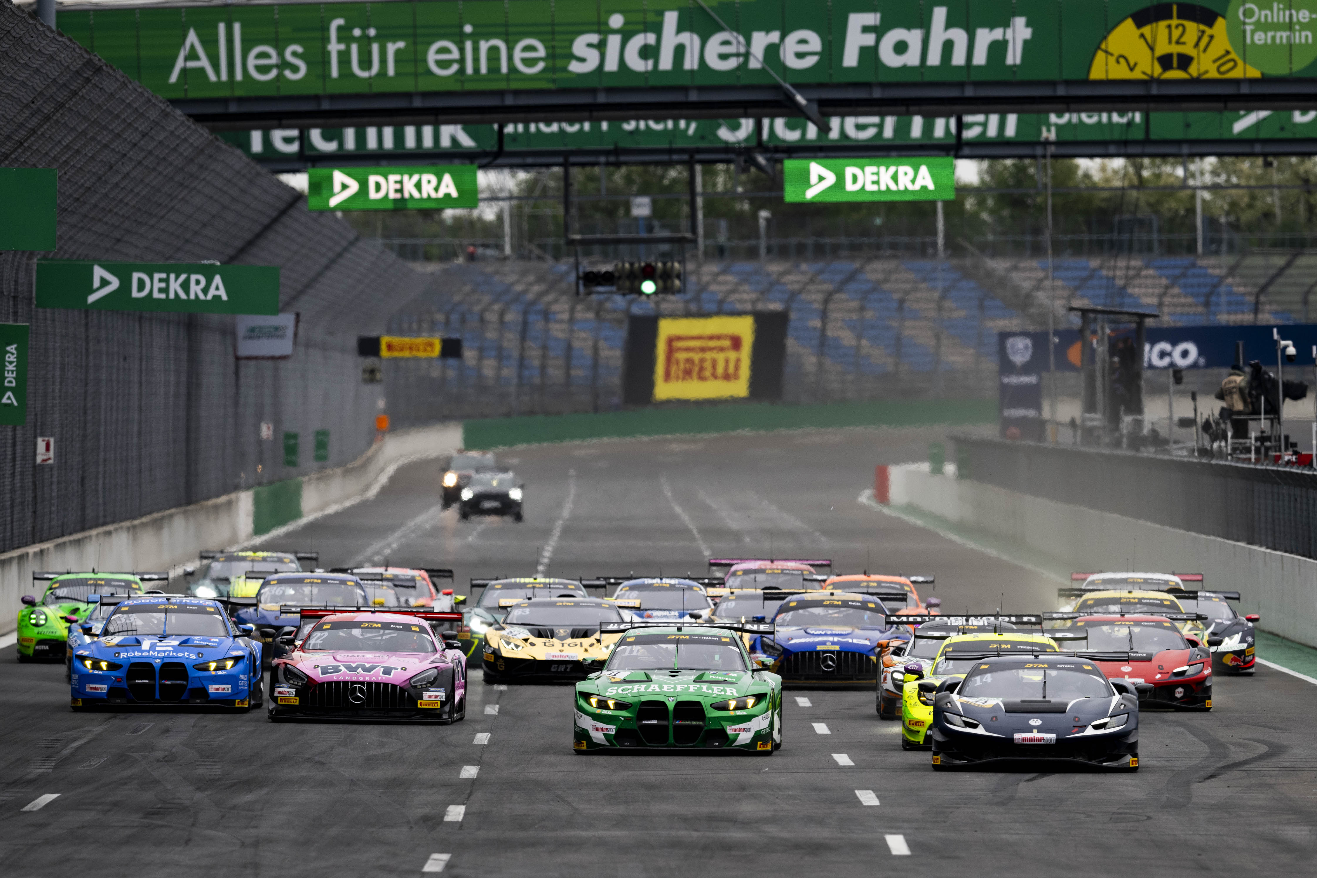 Lausitzring (GER), 23-25 May 2025. DTM, ADAC Motorsport, Schubert Motorsport, #11 BMW M4 GT3 EVO, Marco Wittmann, Schaeffler.