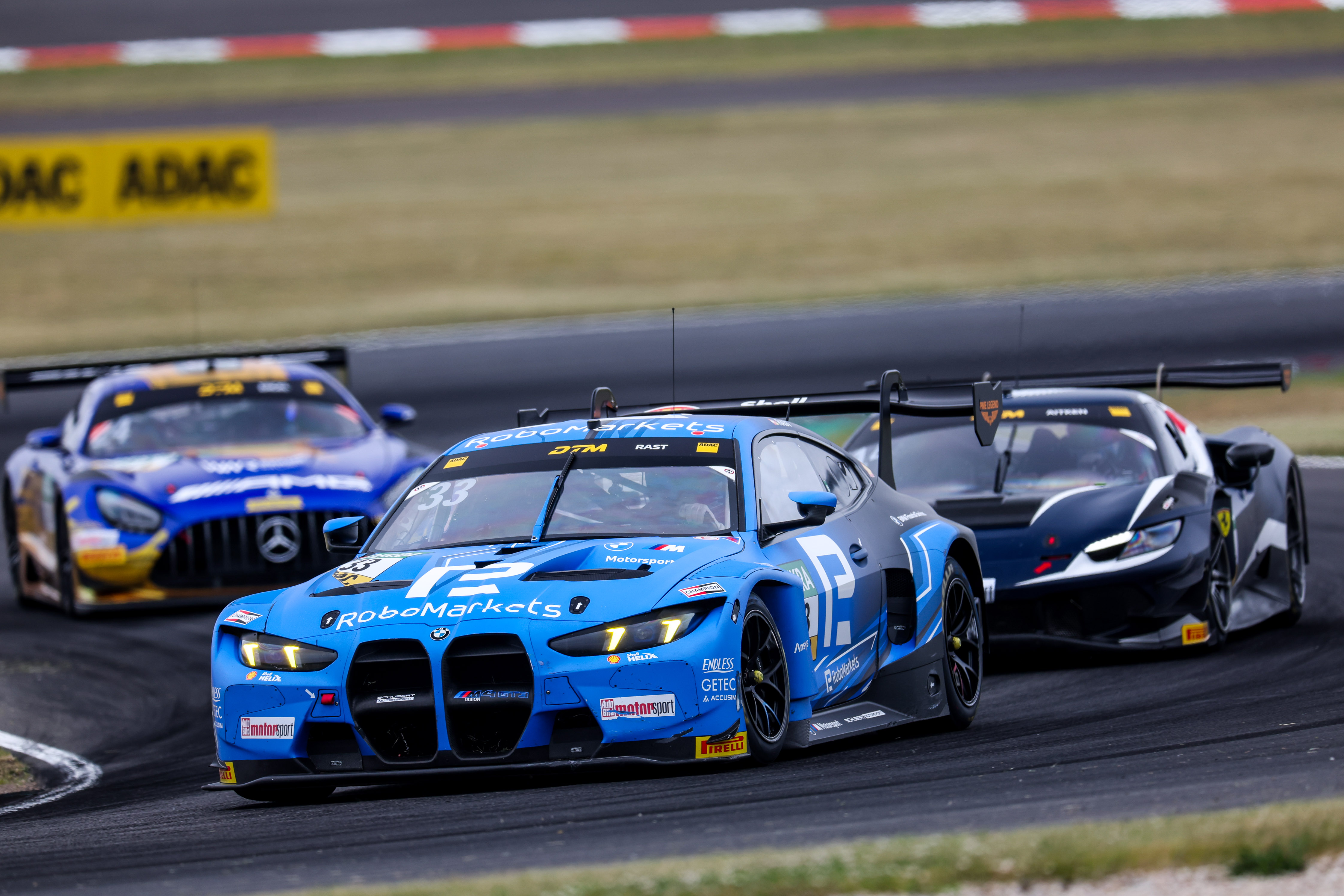Lausitzring (GER), 23-25 May 2025. DTM, ADAC Motorsport, Schubert Motorsport, #33 BMW M4 GT3 EVO, René Rast, RoboMarkets.