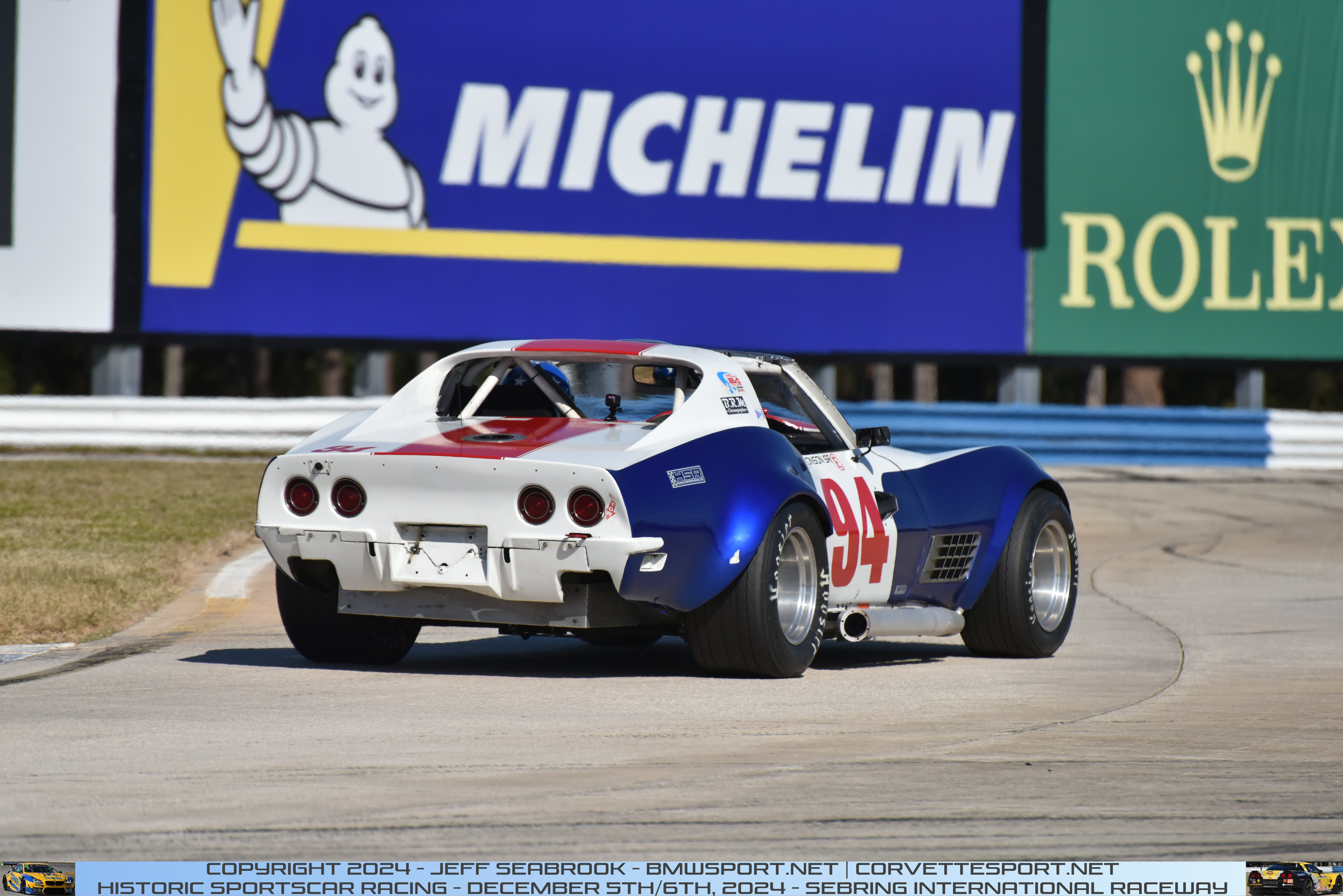 Historic SportsCar Racing from Sebring International Raceway, December 5, 2024.